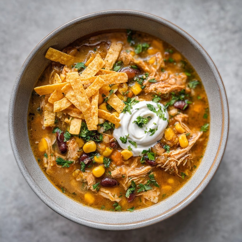 Sopa de Tacos de Pollo Whole30 – Llena de Verduras y Proteínas