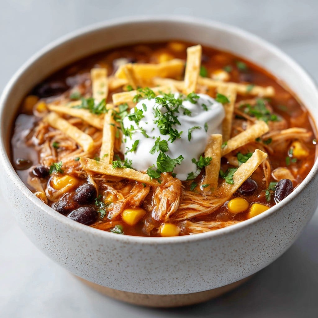 Sopa de Tacos de Pollo Whole30 – Llena de Verduras y Proteínas