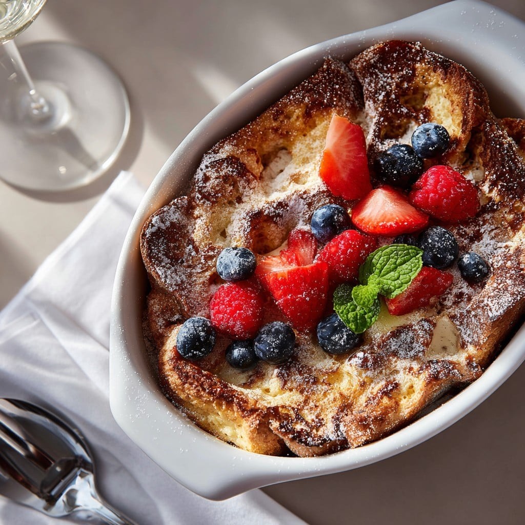 Tostadas Francesas al Horno de Martha Stewart – Brunch Fácil y Elegante