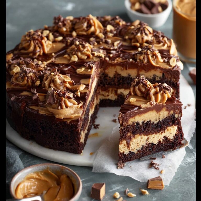 Pastel de Chocolate con Mantequilla de Maní: Mi Receta Casera Adictiva (¡Desordenada!)
